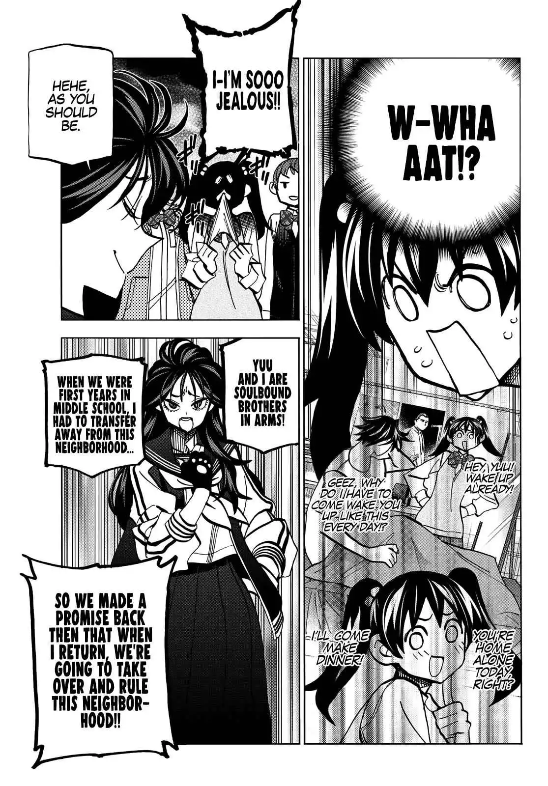 The Story Between a Dumb Prefect and a High School Girl with an Inappropriate Skirt Lengt Chapter 37 9